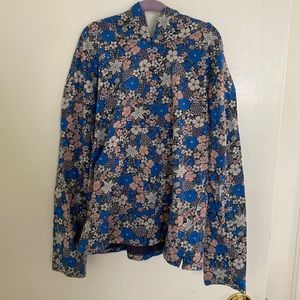 Tea Collection printed hoodie shirt with pocket size 10